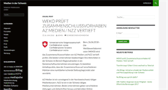 Desktop Screenshot of medien.ch