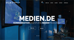 Desktop Screenshot of medien.de
